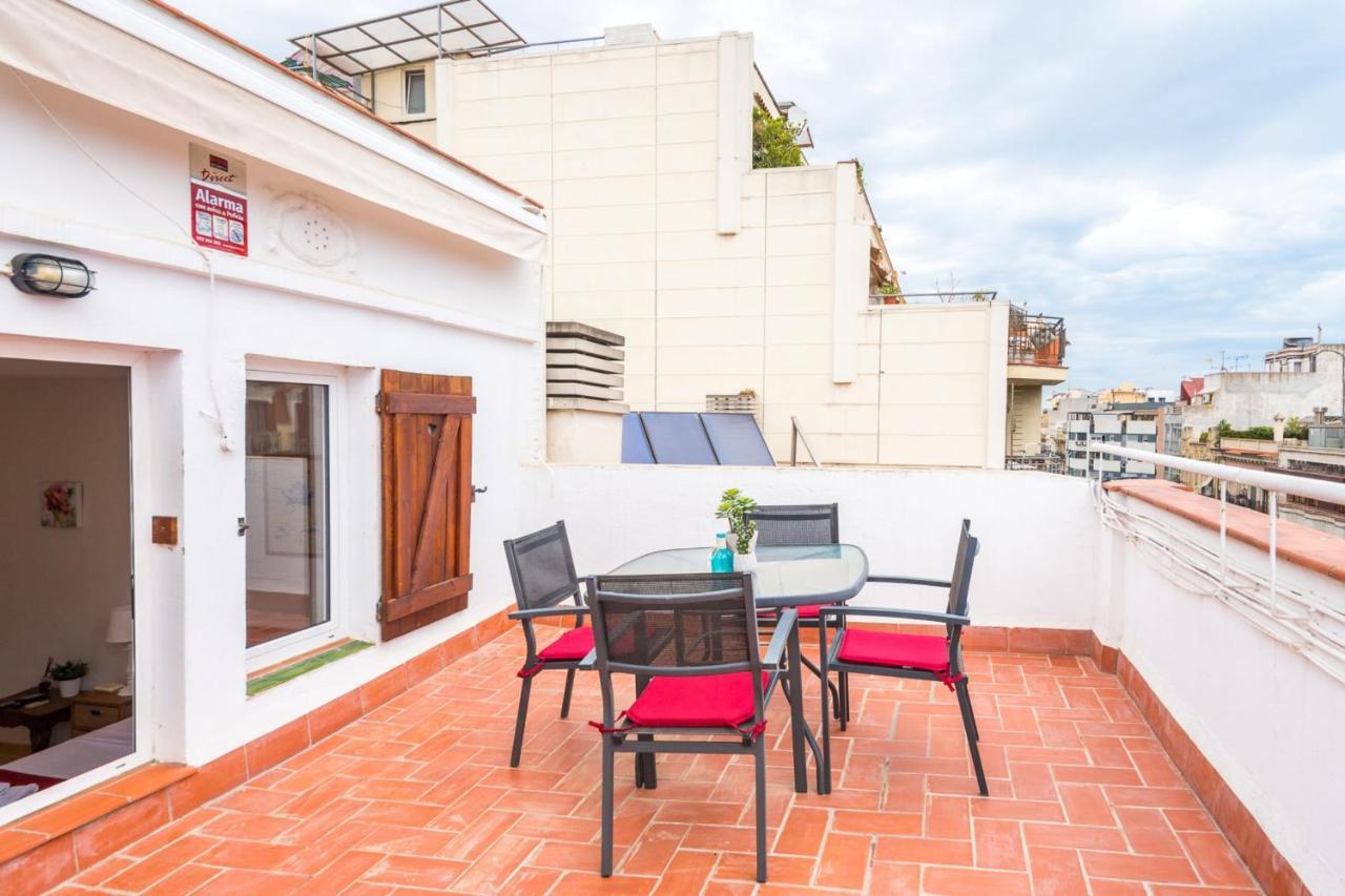 Cozy Studio With Amazing Terrace Near Plaza Espana Barcelona Eksteriør bilde