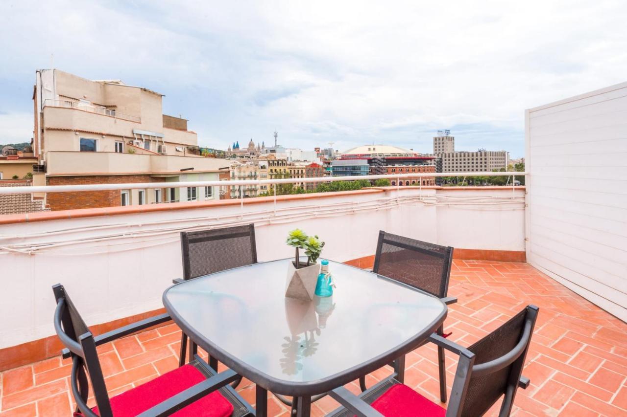 Cozy Studio With Amazing Terrace Near Plaza Espana Barcelona Eksteriør bilde